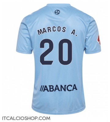 Celta Vigo Marcos Alonso #20 Prima Maglia 2024-25 Manica Corta
